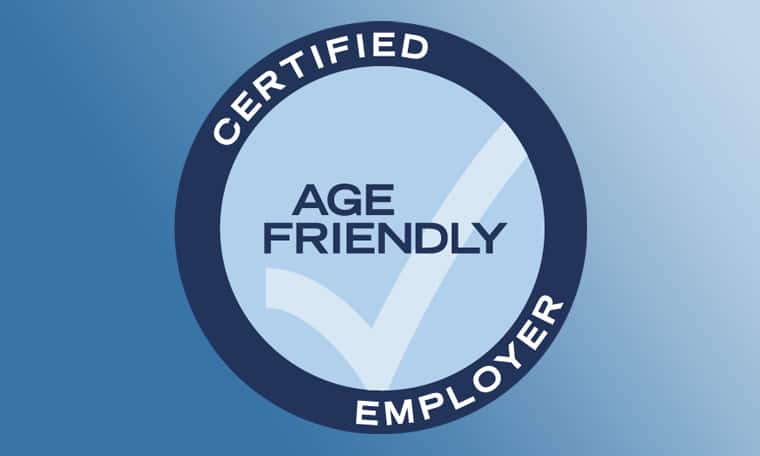 Certified Age Friendly Employer Icon.